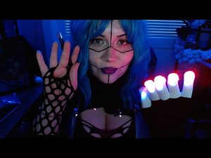 ASMR Robot Examines You After Cryosleep - REUPLOAD (soft spoken/ light & visual triggers/ scifi)