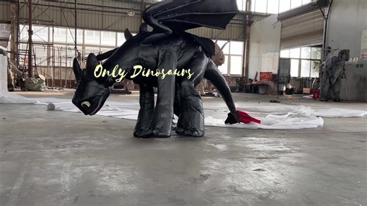 Kevin - OnlyDinosaurs on Instagram: "This lifelike Toothless costume captures every detail of the beloved dragon, from its sleek black scales to its expressive green eyes. Put it on or take it off, and you’ll bring a whole new level of fun and excitement to friends who adore Toothless. #Onlydinosaurs #ToothlessCostume #RealisticDragonCostume #HowToTrainYourDragon #DragonCosplay #ToothlessFans #MovieDragon #CosplayCostume #FantasyDragon #DragonLovers"