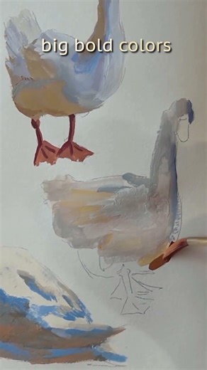 painting Duck on the paper | Acrylic paints Duckie Painting| Bird painting| #acrylic #acrylicpaint