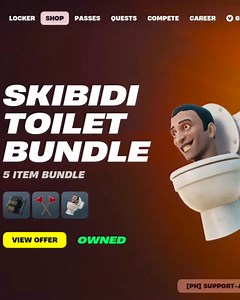 604K views · 810 reactions | Skibidi Toilet is Now in Fortnite  | Peak | Facebook