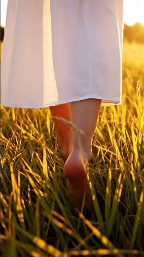 Barefoot Bliss in Golden Sunlight