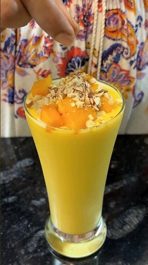 Perfect Mango Lassi Recipe😍