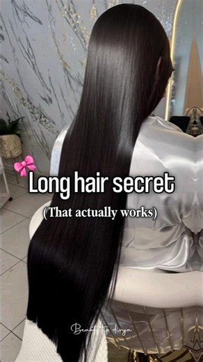 Long hair secret 🌷✨ that actually works💯 #shorts #hairgrowth
