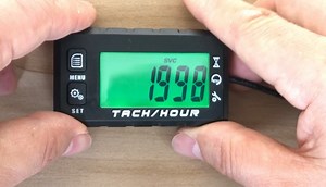 Watch Tacho engine hour meter lets customers know what it can do on Amazon Live