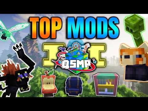 👍TOP 10 MODS de QSMP 2💙 para MINECRAFT 1.21.1🏰
