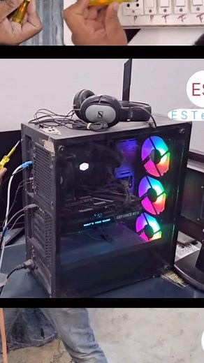 electric science trick on Instagram: "Computer printers pc amps me करंट आ रहा हे अब क्या करे #instagood #viral"