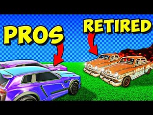 Can 2 RETIRED pros take on current Rocket League pros?