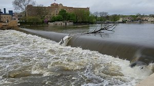 10K views · 198 reactions | The Fox River has tipped over its banks...
