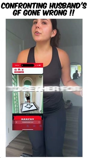 Confronting CHEATING Husband's GF GONE WRONG..💔😖 #shorts