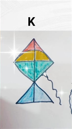 K letter drawing #viral #trending #shorts