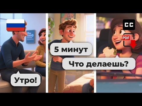 Boost Your Russian 🇷🇺 with 7 Easy Conversations for A2-B1 Learners! Essential Practice!