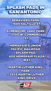 120K views · 154 reactions | Spring break has officially begun in the Alamo City! Families considering staying in town can take their kids to cool off and enjoy the San Antonio area splash pads. Check out some of these throughout the city! FULL LIST: https://www.ksat.com/news/local/2025/03/08/where-to-find-splash-pads-in-san-antonio-ahead-of-spring-break/?utm_source=facebook&utm_medium=social&utm_campaign=snd&utm_content=ksat12 | KSAT 12 & KSAT.com | Facebook