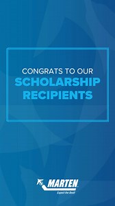 We're proud to recognize the following individuals for being our 2024 scholarship winners! Wishing you nothing but success on the road ahead. 💙 | Marten Transport, LTD