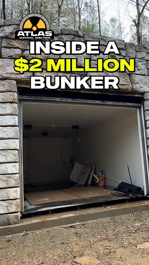 1.4M views · 26K reactions | Inside a 2 Million Dollar Bunker! #atlassurvivalshelters #fallout76 #undergroundbunker #preppers #doomsday #bombshelter #survivalskills #survivalgear #survivaltips #saferoom | Atlas Survival Shelters | Facebook
