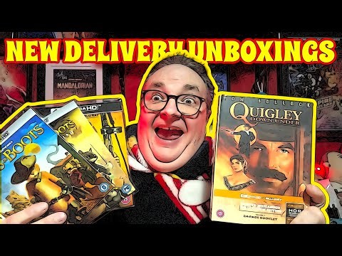 New Delivery Unboxings - Slipcovers and Mediabooks