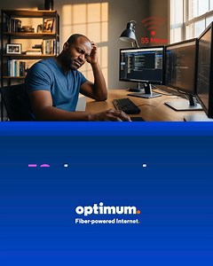 5G home Internet runs on cell towers. Our Internet runs circles around it. Stick with Optimum | Optimum