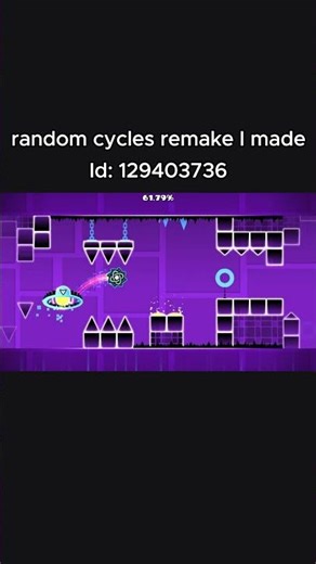 cycles remake in gd #geometrydash #gd #gdupdate #gdlayout #meme