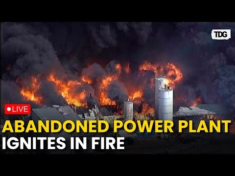 Texas Power Plant Fire LIVE: Huge blaze breaks out inside old Texas power facility