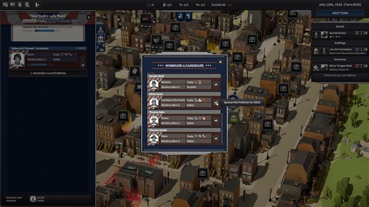 City of Gangsters: Shadow Government DLC now available