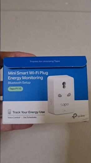 TP LINK TAPO WiFi Smart Plug P110 16A | Unboxing