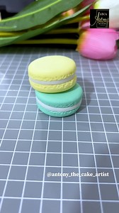 How to make macaroon out of fondant / macaroon / cake topper . . . #macaroon #cakedecorating #caketopper #antonythecakeartist #cakeart #reels #reelsinstagram | Antony Bidesh