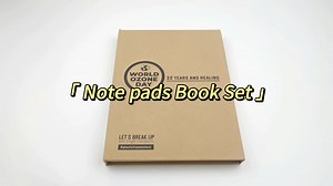 New Trends Corporate Notebook Advertising Gift Sticky Note Customize Foldable A6 Notepads Memo Note Business Promote Note Book