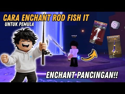 FARMING BATU! CARA ENCHANT ROD / PANCINGAN DI FISH IT UNTUK PEMULA - Fish It Roblox