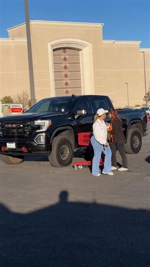 Ebony Merkerson on Instagram: "It almost went down in the parking lot 😳 #drama #viralreels❤️ #explorepage #funny #reelsinstagram"