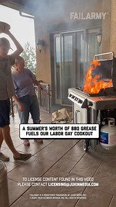 30K views · 77 reactions | at the end of summer, we burn the grill as a sacrifice... 浪 藍 #bbq #grill #bbqfails #cookingfails #laborday #labordayweekend #fail | FailArmy | Facebook
