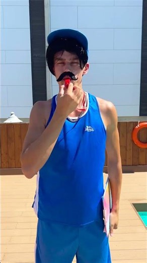 Crazy Rules Just To Get In The Pool! 😱🏊‍♂️ #funny