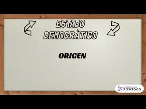 ESTADO DEMOCRÁTICO (Origen e Importancia y sus Principios)