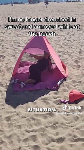 @Ciana Singh Pop up tent POV: You just discovered the LAST pop up tent you’ll EVER need for camping AND the ocean 🌊⛺🔥 Sand. Waves. Forest. Festival. This thing handles ALL of it in literally 2 SECONDS. No poles. No instructions. Just throw it and it POPS. This is the pop up tent everyone is buying in 2026 and you need to know about it NOW 👇 ✅ Pops up in under 60 seconds no tools, no stress ✅ UPF 50 UV protection blocks 98% of harmful rays ☀️ ✅ Ocean breeze mesh windows stay cool by the water 