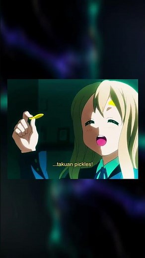 Mugi's Eyebrows Are Actually Pickles?! 🥒🍚 | K-On! Classic Meme