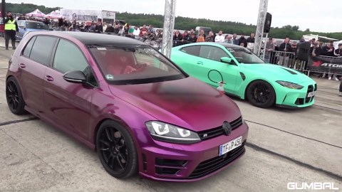 500HP Golf 7 R vs 1000HP BMW M4 G82 Mosselman – Turbo Showdown!