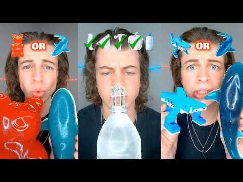 ASMR Mixed Mukbang 🌶️ | Giant Korean Corn Dog & Fire Ramen Compilation #6