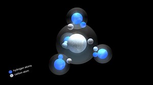 Artist Render Methane Molecule Structure Stock Motion Graphics SBV-300316567 - Storyblocks