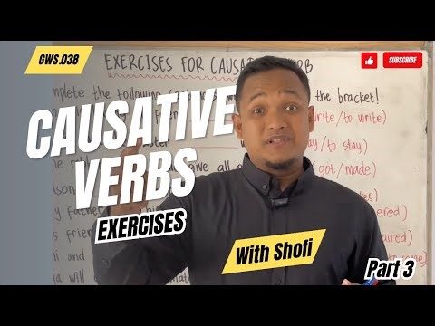 38 Causative Verb Exercises With Shofi