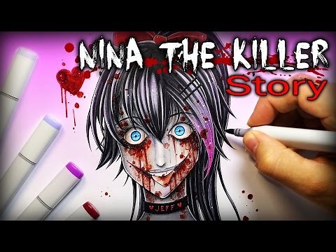 Nina The Killer: STORY - Creepypasta + Drawing (Remake)