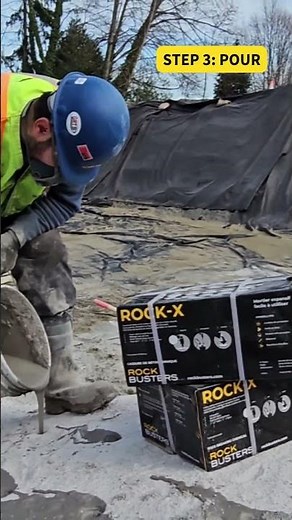 EASY ROCK BREAKING & SITE LEVELING ft. ROCK-X Expansive Demolition Grout