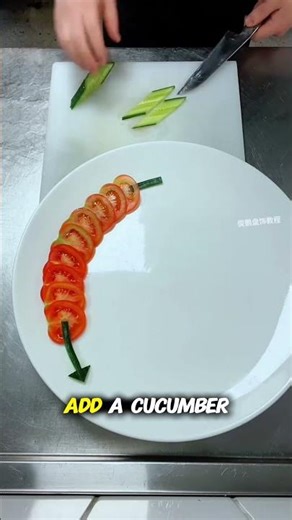 Simple Tomato Trick That Looks Amazing 🍅 #viral