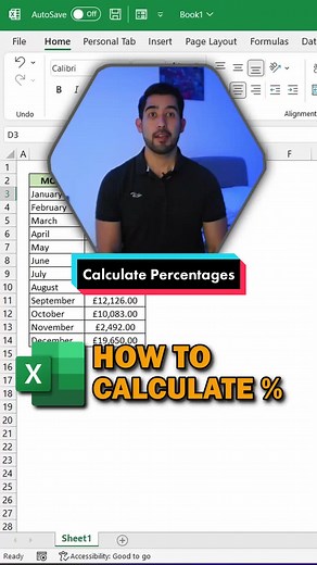 Excel Tips: How to Calculate Percentages Easily