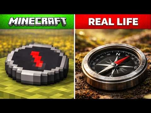 Minecraft Hidden Items VS Real Life (ULTRA REALISTIC)