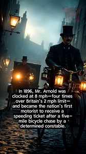 Britain’s First Speeding Ticket: Chased by Bicycle #FirstSpeedingTicket | TerrifyingMyths