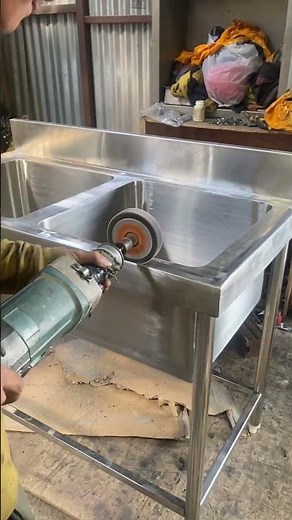 Stainless Steel Sink Polishing Process