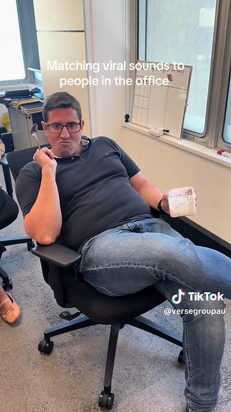 Matching Viral Office Sounds with Office TikTok Trends