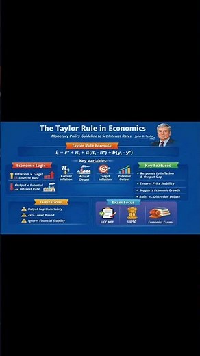 Taylor Rule: Meaning, Formula & Importance in Monetary Policy