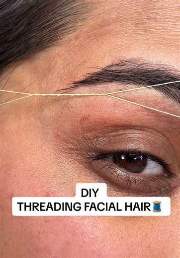 Learn How to Thread Your Facial Hair at Home