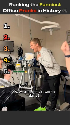 Ranking the Funniest Office Pranks in History 🖇️