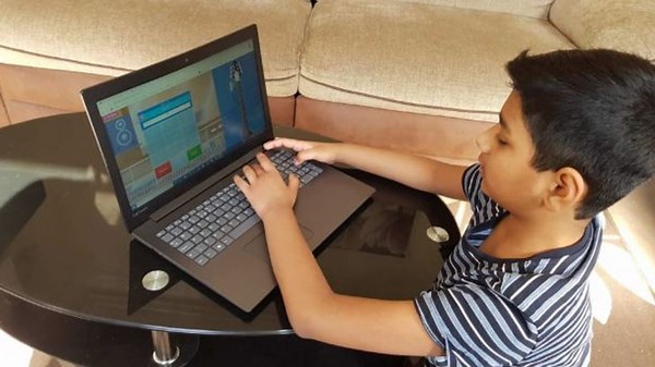 Incredible video shows boy answer 196 maths questions in a minute
