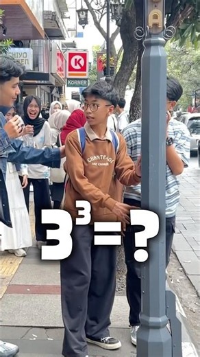 Come on, who can answer what 3 cubed is?